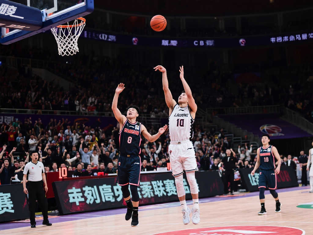 CBA赛场惊现绝杀三分，全场沸腾